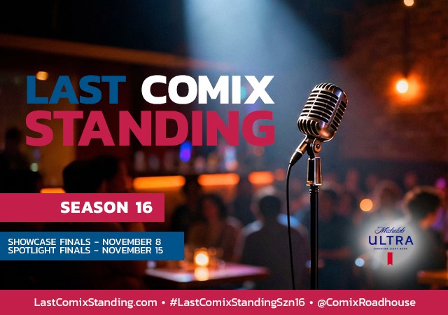 Flyer for The Last Comix Standing Semi Finals at Comix Roadhouse